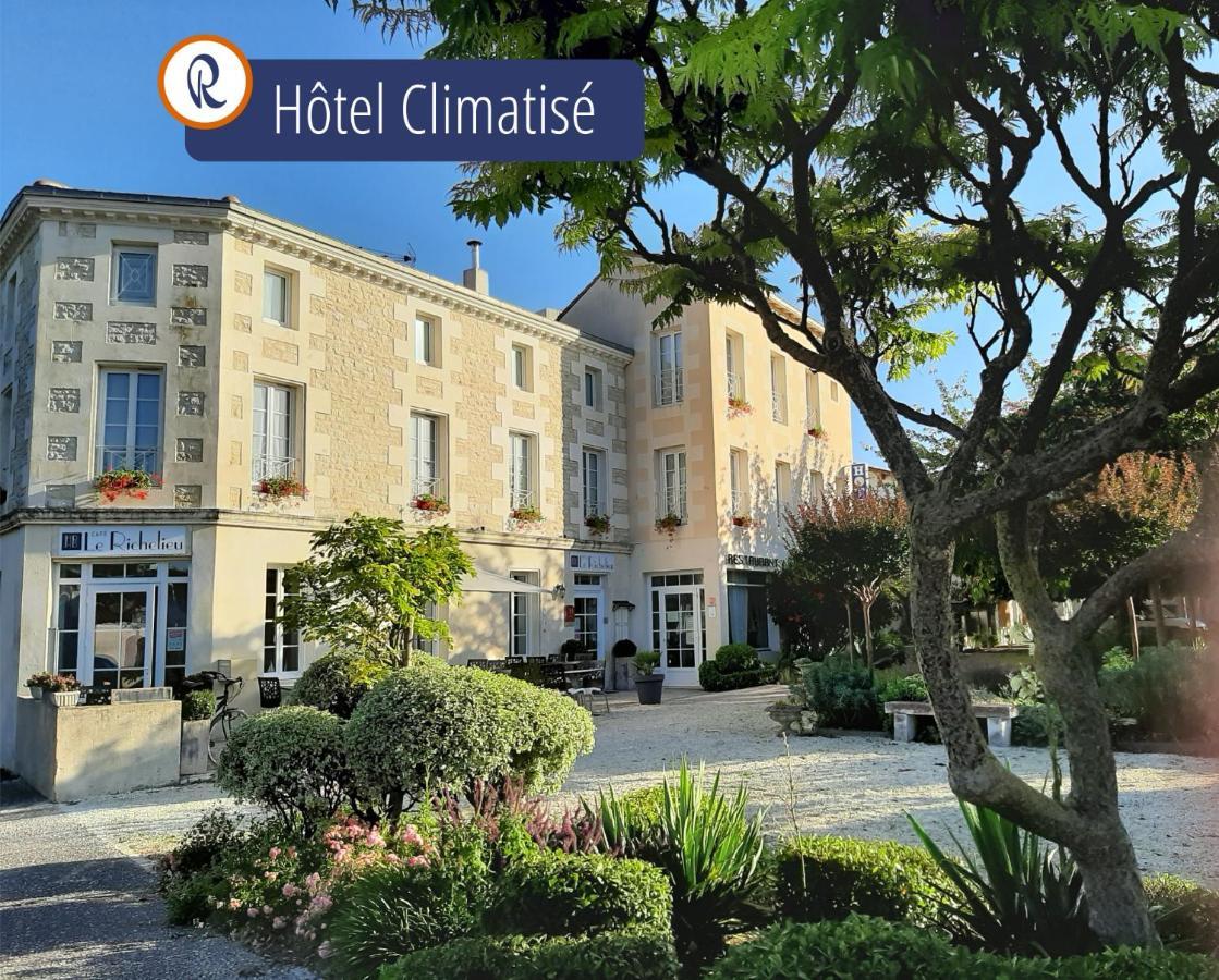Logis Hotel Le Richelieu - Royan Atlantique Saujon Exterior foto